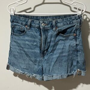 American Eagle Outfitters Light Blue Jean Shorts